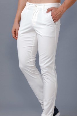 Blueisland Regular Fit Men White Trousers