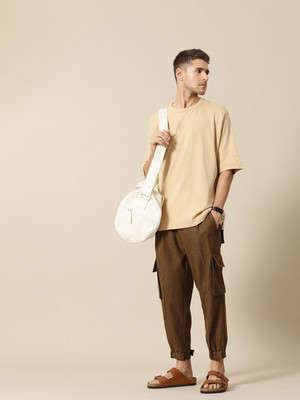 Mr Bowerbird Regular Fit Men Brown Trousers