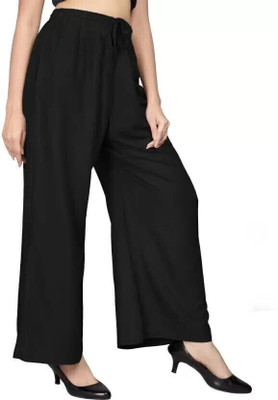 BCD FASHIONS Regular Fit Women Black Trousers