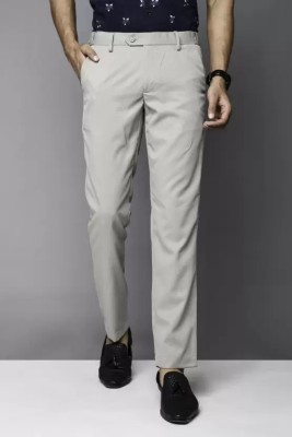 Blends Trendz Slim Fit Men Silver Trousers