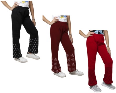 IndiWeaves Regular Fit Girls Multicolor Trousers