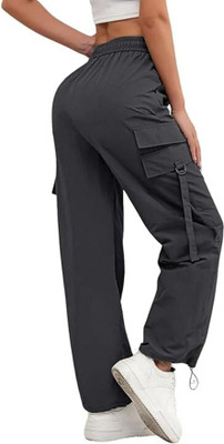 Leriya Fashion Regular Fit Women Grey Trousers