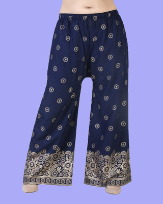 BINISH Regular Fit Women Blue Trousers