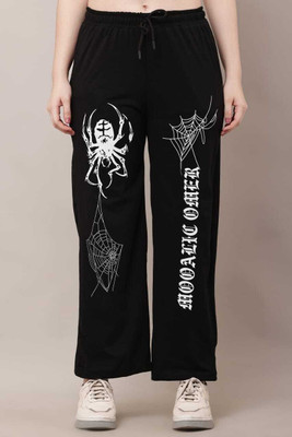 SABIAFASHION Loose Fit Women Black Trousers