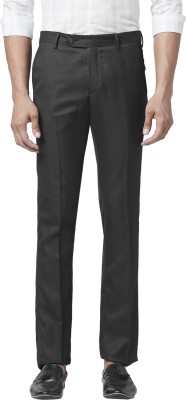 Byford by Pantaloons Regular Fit Men Black Trousers