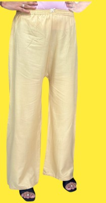 ANAY Regular Fit Women White Trousers