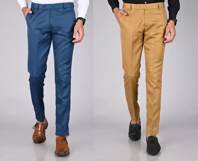Shree VastraVeda Regular Fit Men Multicolor Trousers