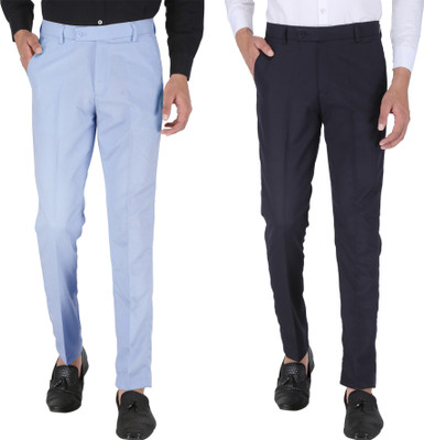 METRONAUT Slim Fit Men Multicolor Trousers