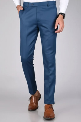Shree VastraVeda Regular Fit Men Light Green Trousers