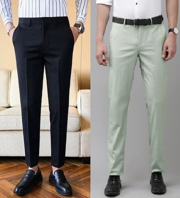 pesado Regular Fit Men Multicolor Trousers
