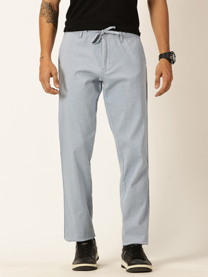 THOMAS SCOTT Regular Fit Men Blue Trousers