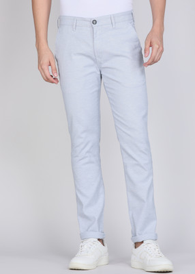 INTEGRITI Slim Fit Men Blue Trousers