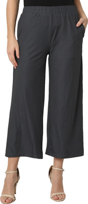 Smarty Pants Regular Fit Women Grey Trousers
