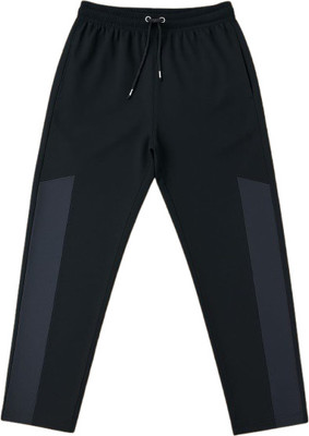 wellfit Slim Fit Men Black Trousers