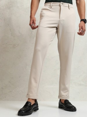 HIGHLANDER Regular Fit Men White Trousers