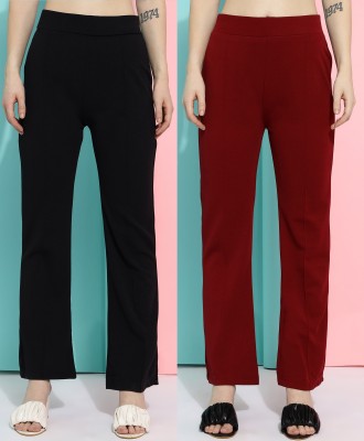 Doil Domec Regular Fit Women Multicolor Trousers