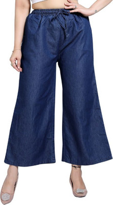 Shirpav Relaxed Women Dark Blue Trousers