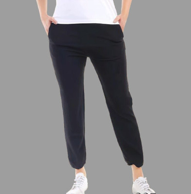 HouseOfCommon Regular Fit Women Black Trousers