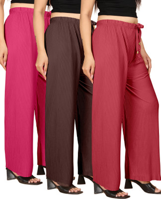 bhurkhiya Regular Fit Women Multicolor Trousers