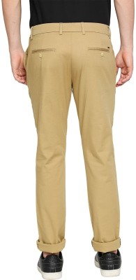 BASICS Tapered Men Khaki Trousers