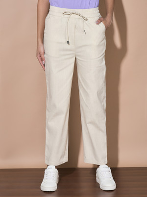 FFU Women Beige Trousers