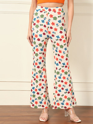 TANDUL Flared Women Multicolor Trousers
