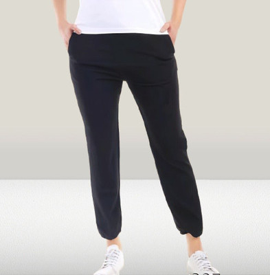 HouseOfCommon Regular Fit Women Black Trousers