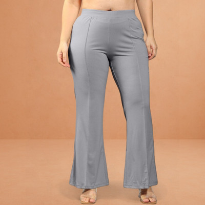 jenile stoor Loose Fit Women Grey Trousers