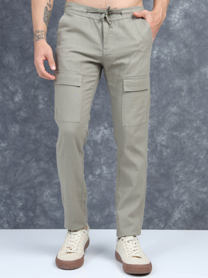 Moda Rapido Regular Fit Men Grey Trousers