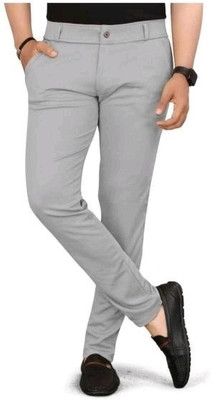 Shettys Regular Fit Men White Trousers