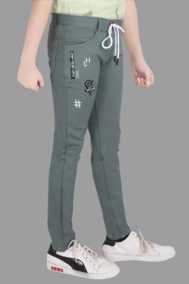 seetoo Regular Fit Boys Green Trousers