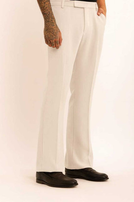 GuptaJiTraders Regular Fit Men Beige Trousers