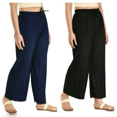 Hristov Regular Fit Women Multicolor Trousers