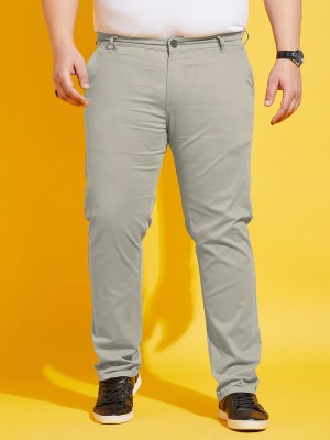 bigbanana Regular Fit Men Beige Trousers