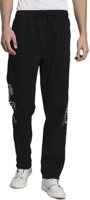 Bene Kleed Straight Fit Men Black Trousers