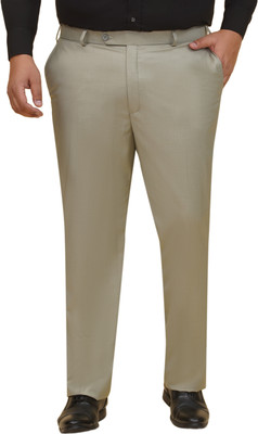 JOHN PRIDE Regular Fit Men Green Trousers