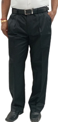 DINESHO Regular Fit Men Beige Trousers