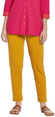 FANCY STAR Regular Fit, Slim Fit Women Yellow Trousers