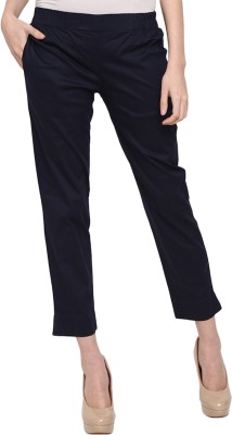 V-MART Regular Fit Women Blue Trousers