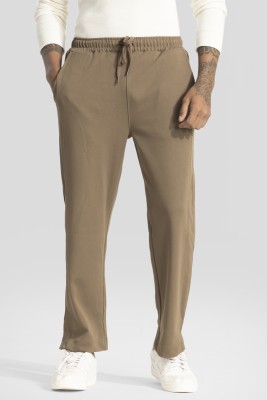 Snitch Relaxed Men Brown Trousers