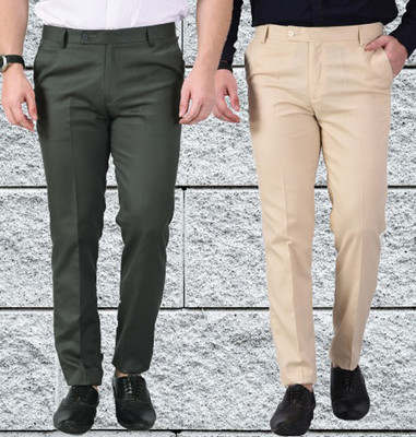 AD & AV Regular Fit Men Multicolor Trousers
