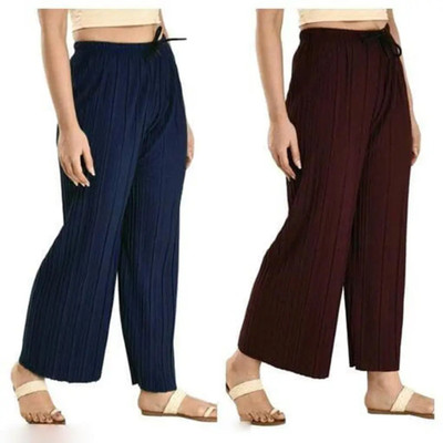 Hristov Regular Fit Women Multicolor Trousers