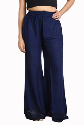 FIREAGE Regular Fit Women Dark Blue Trousers