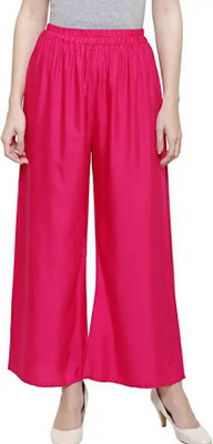 Aahana collections Regular Fit Women Pink Trousers