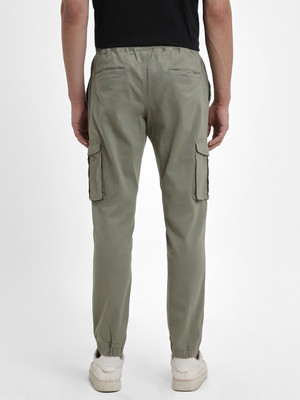 Dennis Lingo Slim Fit Men Green Trousers