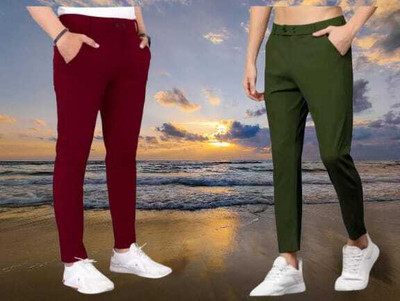 chirag enterprises Men Multicolor Trousers