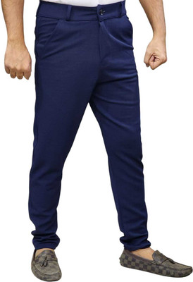 DSV ENTERPRISES Regular Fit Men Blue Trousers