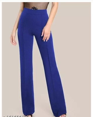Rhenowear Comfort Fit Women Blue Trousers
