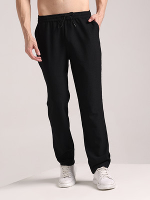 Moda Rapido Regular Fit Men Black Trousers