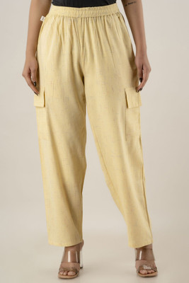 KANCHUK Regular Fit Women Multicolor Trousers